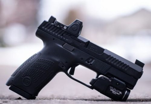 best red dot sight for CZ P-10C