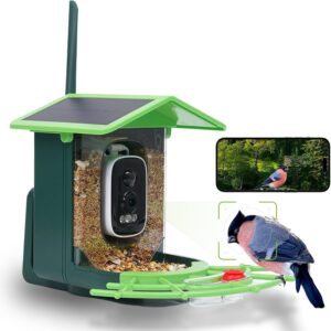 JIFUGLOB Bird Feeder with Camera