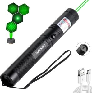 Lennoos USB-C Rechargeable Green Laser Pointer